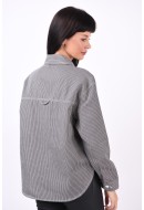 Camasa Dama Only Onlnehva Stripe Tunderstorm /White Stripes
